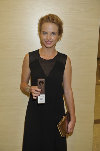Marta Nieradkiewicz na gali kończącej 38. Gdynia - Festiwal Filmowy