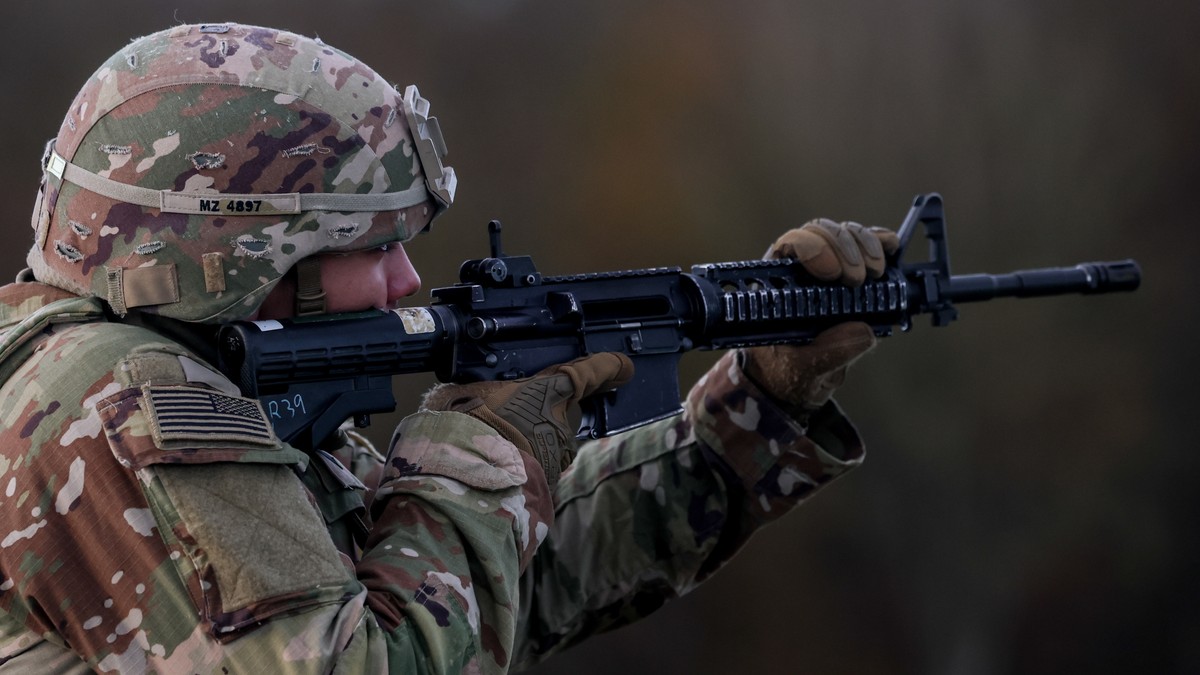 NATO vežba, ilustracija