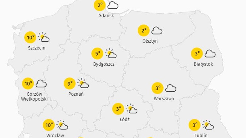 Prognoza Pogody Na Dzis Pierwszy Dzien Wyraznego Ocieplenia Wiadomosci