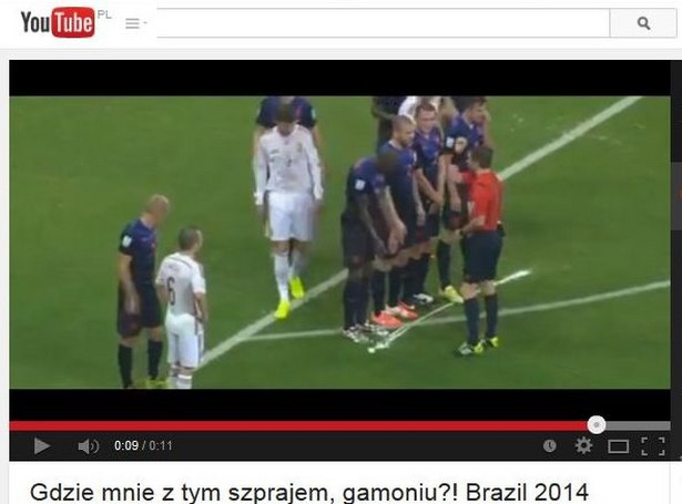 "Gdzie mi z tym szprajem, gamoniu", czyli Siara na Mundialu [WIDEO]