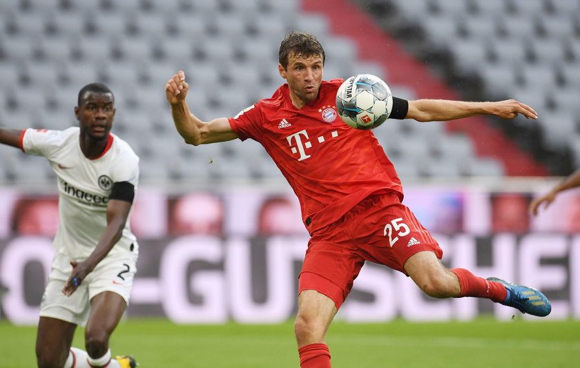 Liga niemiecka: Bayern - Eintracht 5:2