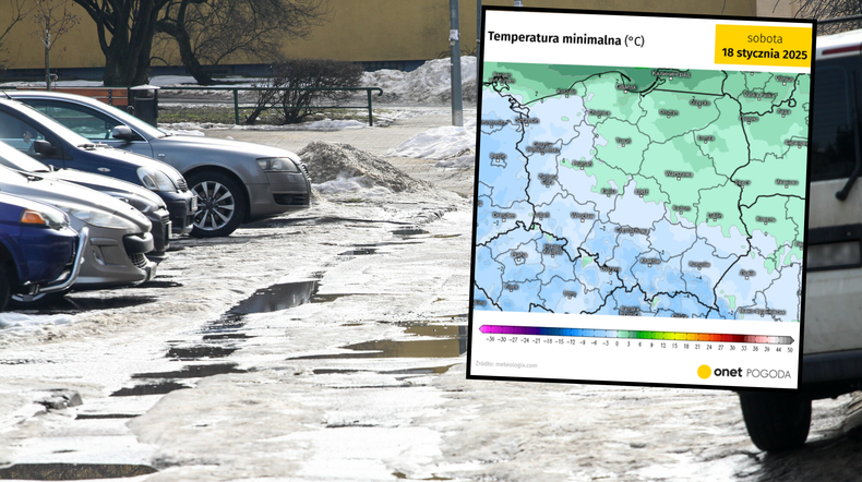 Piątek z początkiem zmian pogody. Zacznie w końcu wychodzić słońce (mapa: meteologix.com)