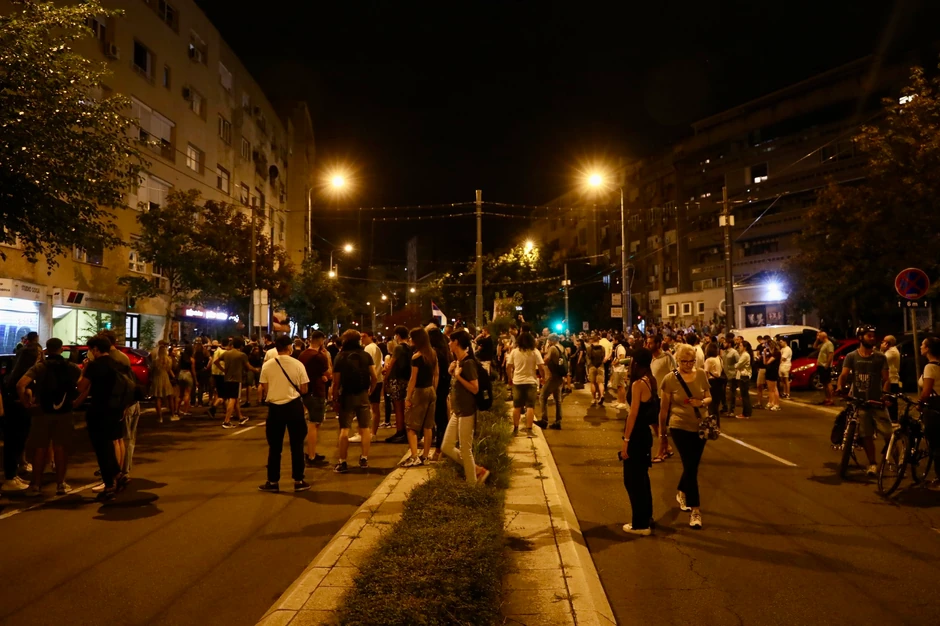 Demoliranje SNS prostorija u Cvijićevoj ulici