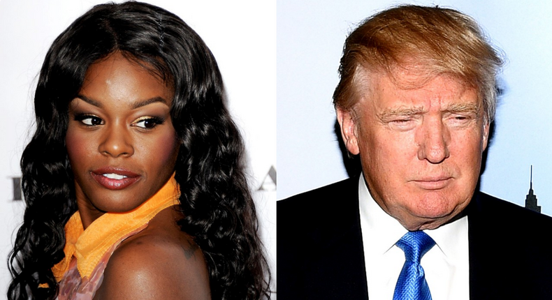 Azealia Banks and Donald Trump