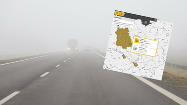 imgw wydał ostrzeżenia. jest mgliście i mroźno