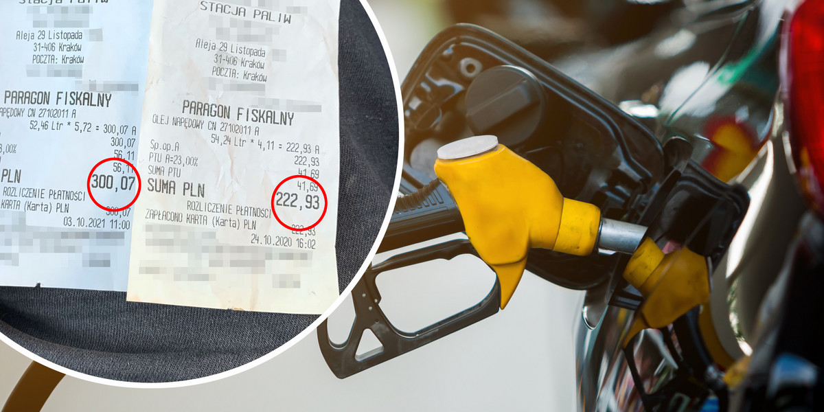 Tak się zmieniły ceny paliw w ciągu roku!