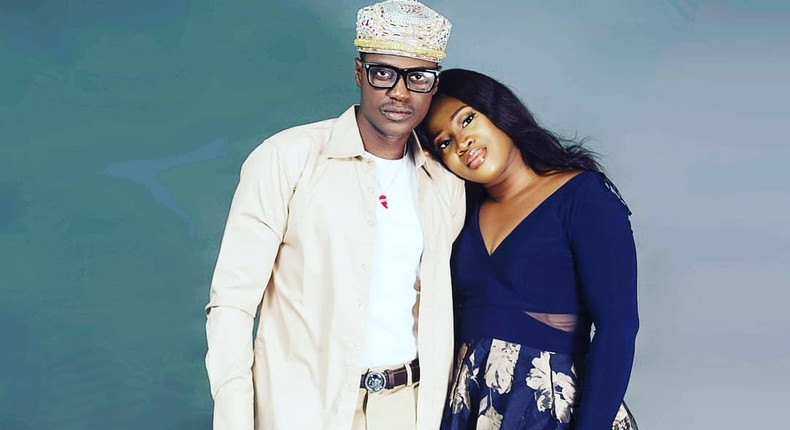 The late Sound Sultan and his wife Farida Fasasi [Instagram/FaridaFasasi]