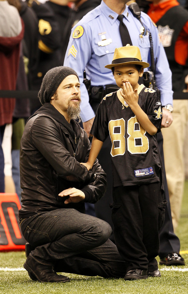 Brangelina na Super Bowl