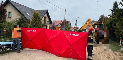 Był około 1,5 metra pod ziemią. Reanimowano go niemal godzinę. Tragedia w Szczytnie