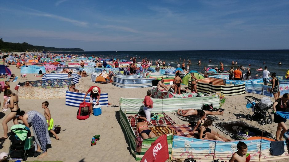 Plaża we Władysławowie