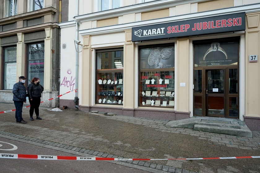 Napad na jubilera w Gdańsku