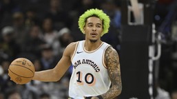 efektowny wsad sochana. spurs lepsi od trail blazers