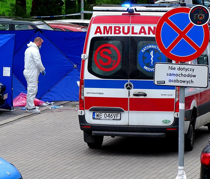 Strzały w pralni w Warszawie. Nieoficjalnie: jedna osoba nie żyje