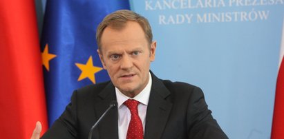 Tusk gani sędziego i dziennikarzy