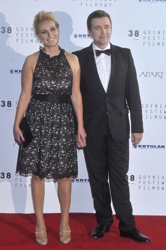 Magdalena i Borys Lankosz na festiwalu w Gdyni