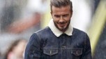 David Beckham na spacerze z córką