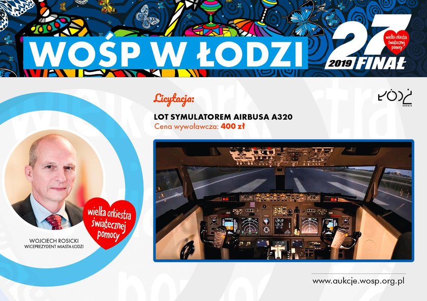 WOŚP w Łodzi 2019