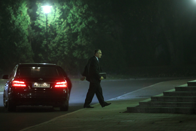 W poniedziałek wieczorem Tusk spotkał się z Pawlakiem w kancelarii premiera.
