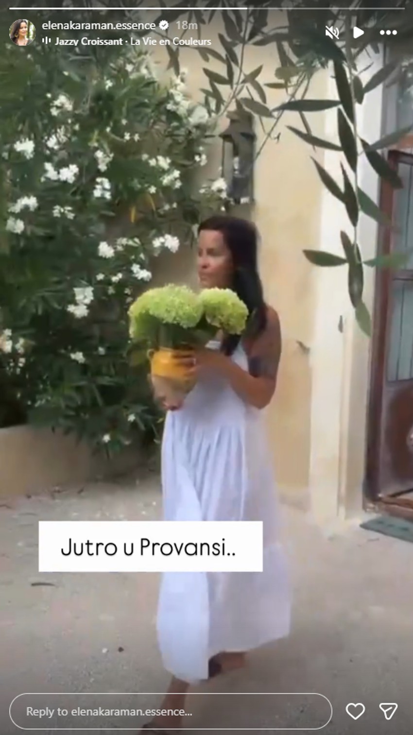 Elena Karić, objava