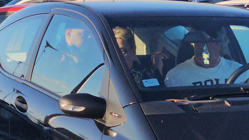 Snežana Đurišić, Vanja Milošević - aerodrom