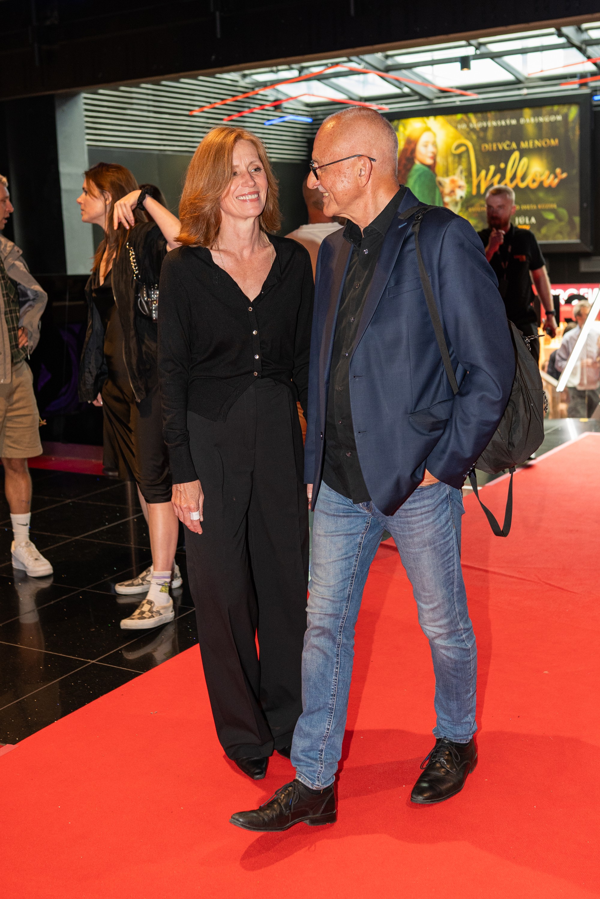 Premiéra filmu Duchoň - Vanda Tureková a Jozef Heriban.