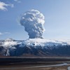 Erupcija vulkana, ilustracija