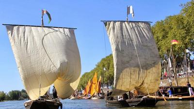 festiwal loara wisła rzeka bat flisacy łódź woda