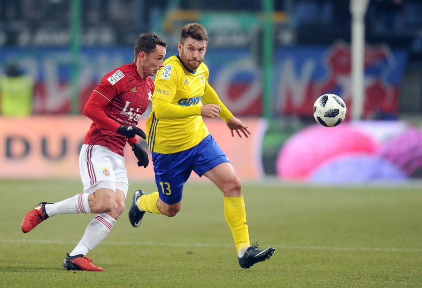 Pilka nozna. Ekstraklasa. Wisla Krakow - Arka Gdynia. 17.02.2018