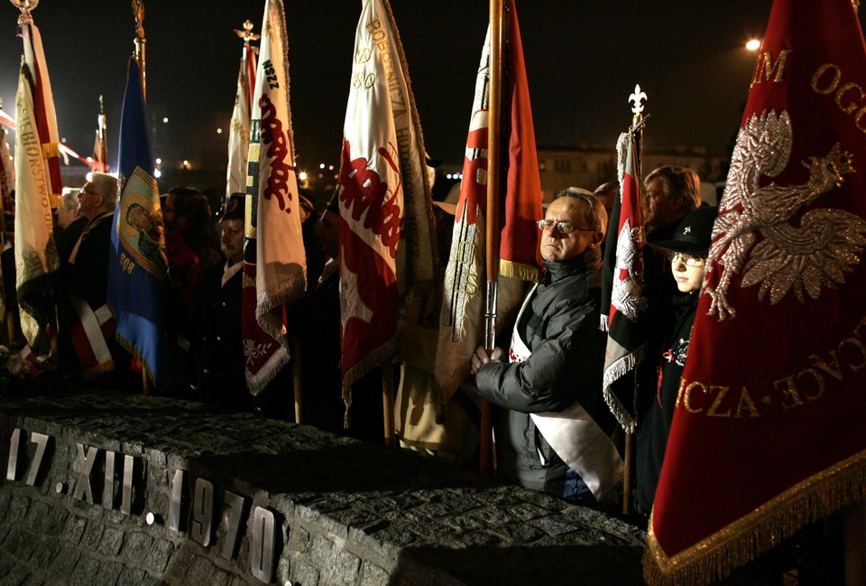 GDYNIA PREZYDENT LECH KACZYŃSKI ROCZNICA GRUDNIA'70