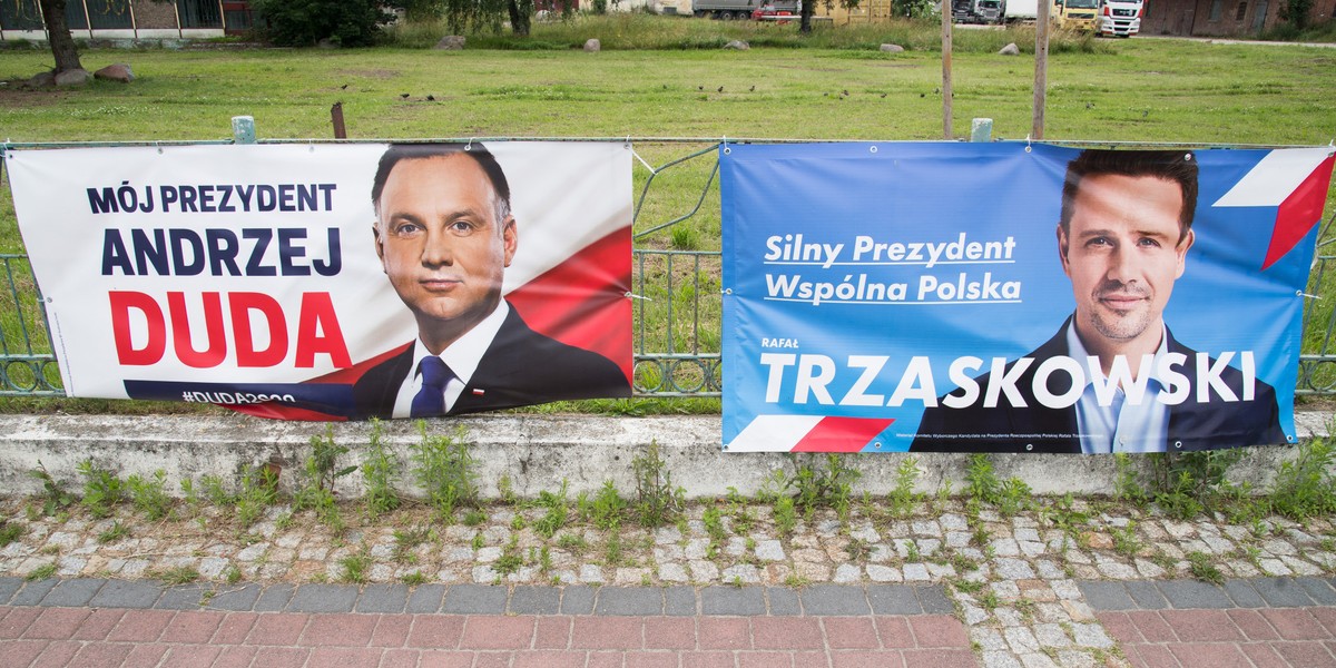 Jaka Polska wybrała Andrzeja Dudę, a jaka Rafała Trzaskowskiego? Mapy gospodarcze nie pozostawiają wątpliwości 