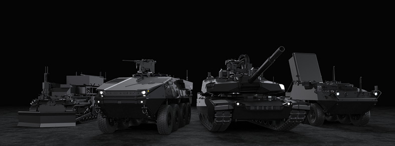 Czołg AbramsX oraz inne pojazdy, jakie General Dynamics Land Systems zaprezentuj podczas targów AUSA 2022