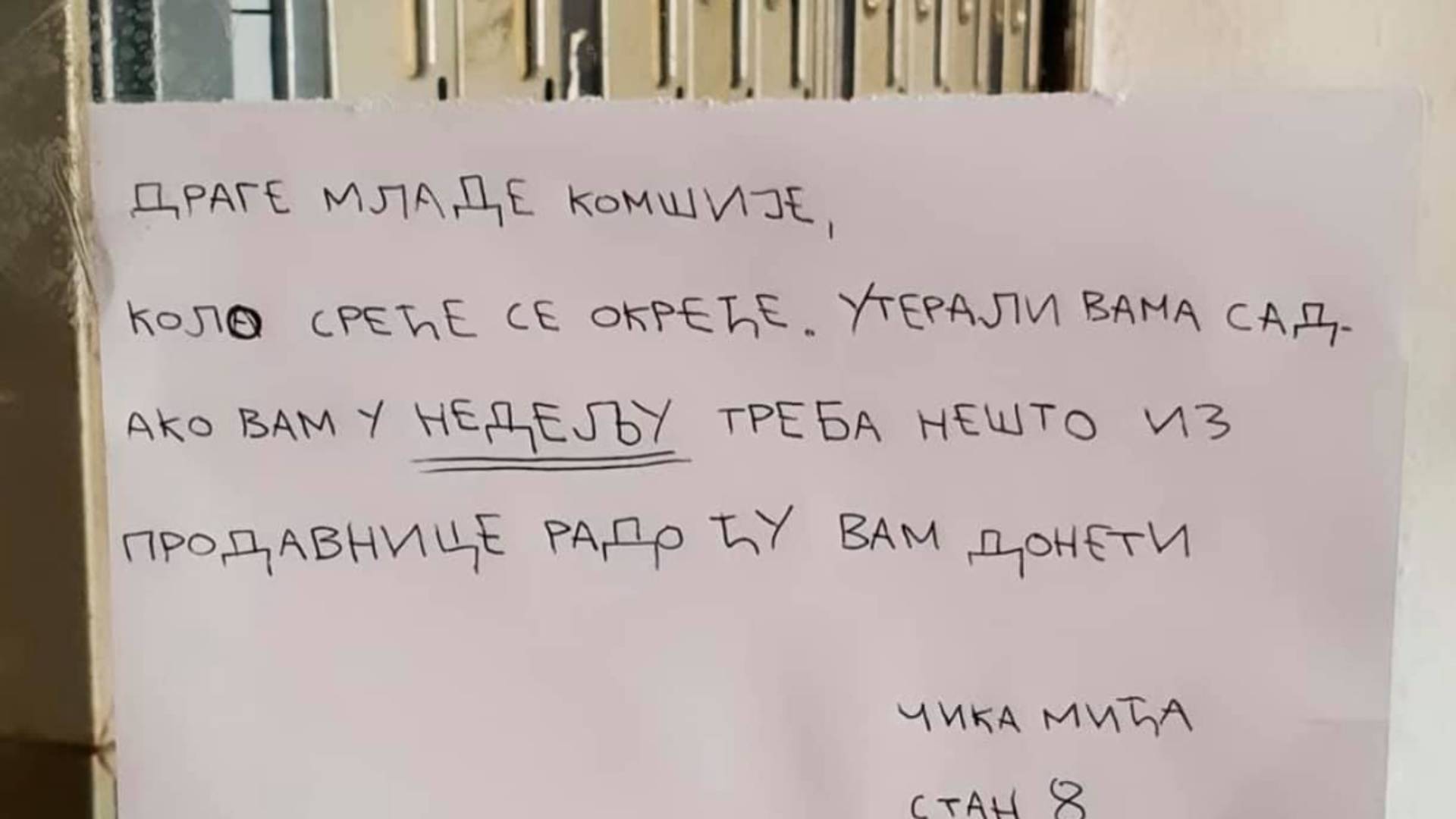 Čika Mićina poruka mladima postala hit u Srbiji "Vidite, klinci, kolo sreće se okreće"