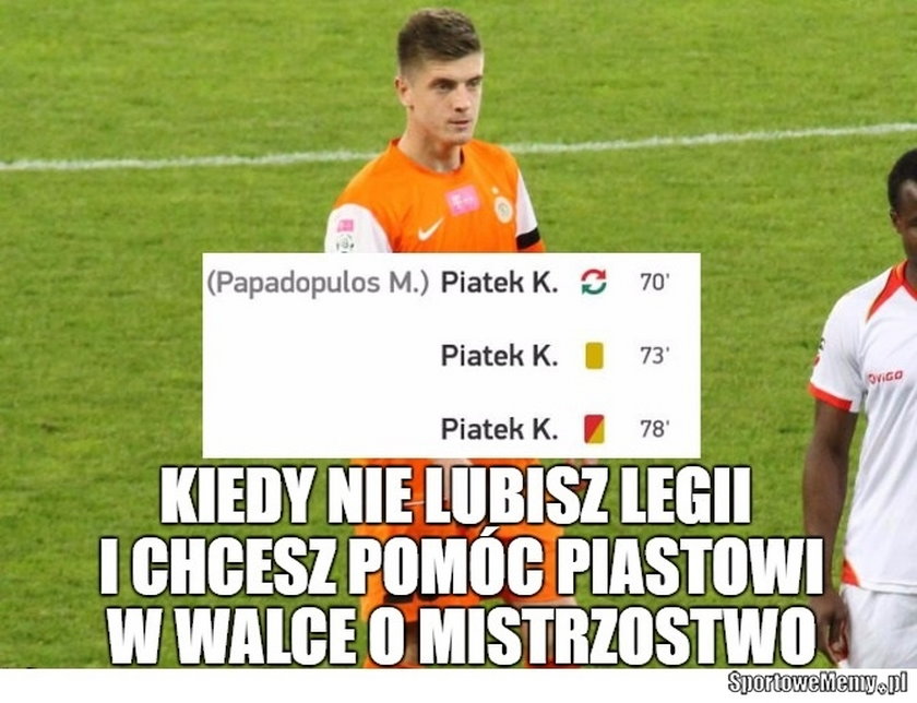 Memy po mistrzostwie przez Legii Warszawa i sezonie Ekstraklasy