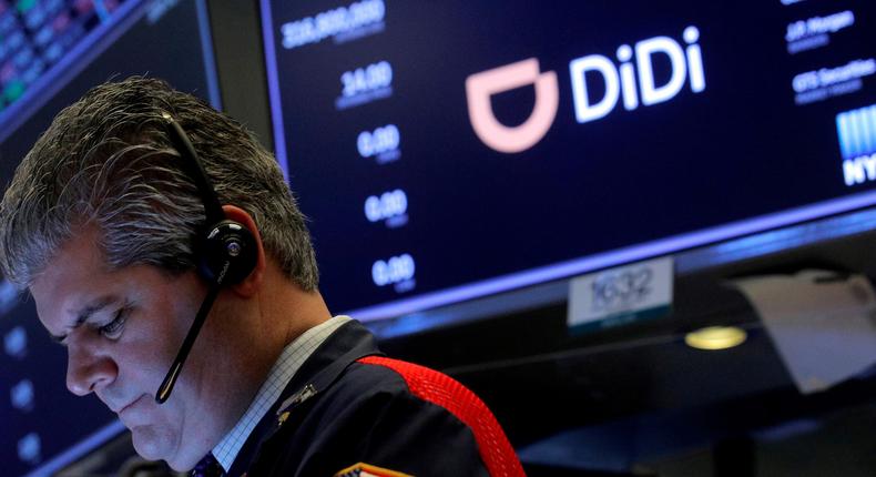 Didi Global raised $4.4 billion in its debut on the New York Stock Exchange.
