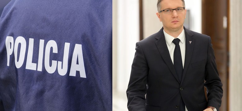 To policja zaatakowała posła Wiplera? Wyciekło NAGRANIE Z MONITORINGU