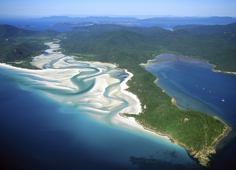 9.
Whitehaven Beach, wyspy
Whitsunday, Australia