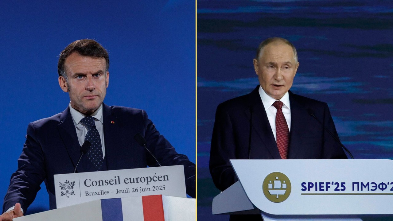 Emmanuel Macron rozmawiał z Władimirem Putinem.  Po raz pierwszy od 2022 r.