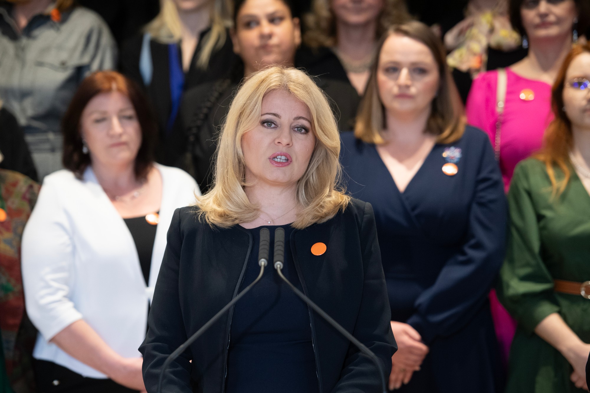 Prezidentka Zuzana Čaputová vystúpila s príhovorom pri príležitosti Medzinárodného dňa žien.