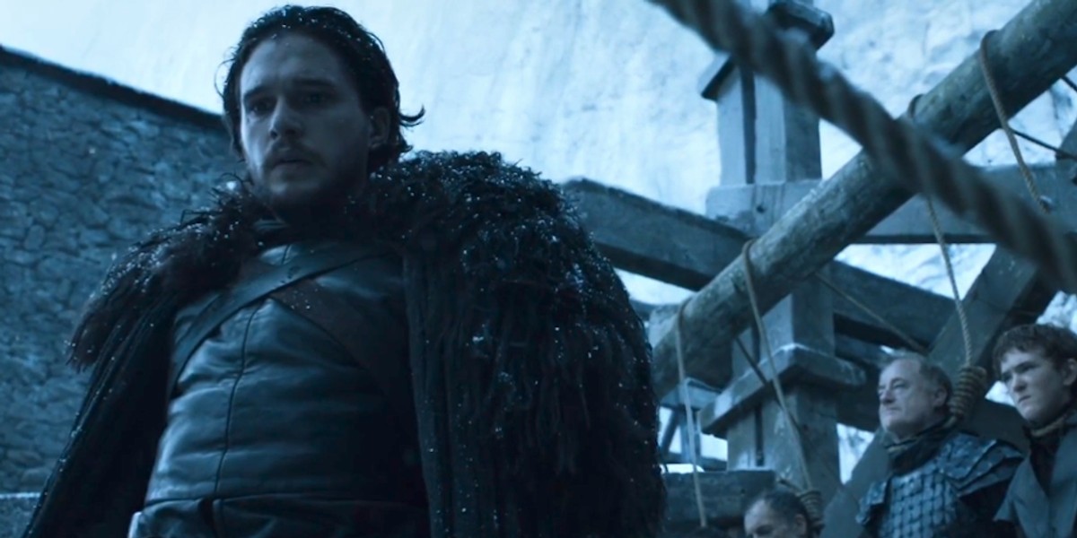 Kit Harington as Jon Snow on "Game of Thrones."