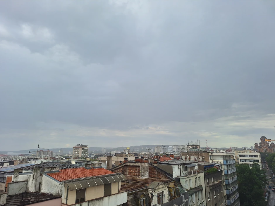 Pljusak u Beogradu