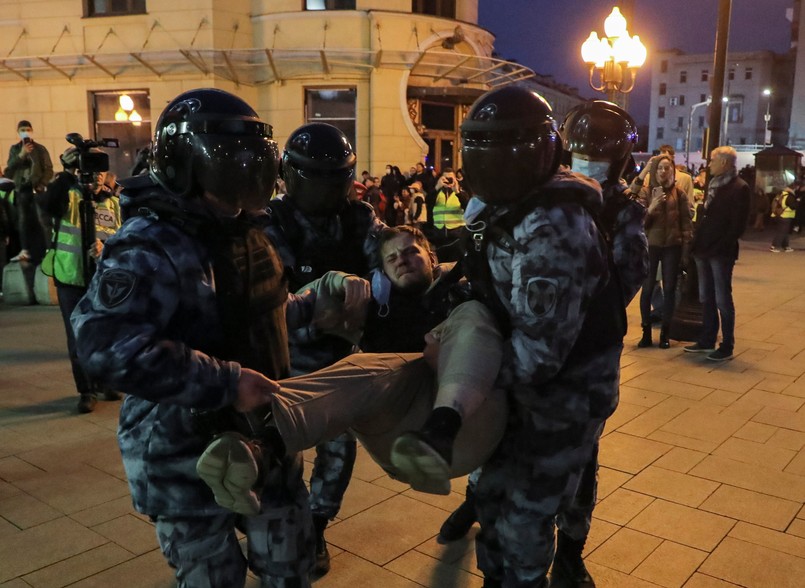 Protesty w Rosji i mobilizacja