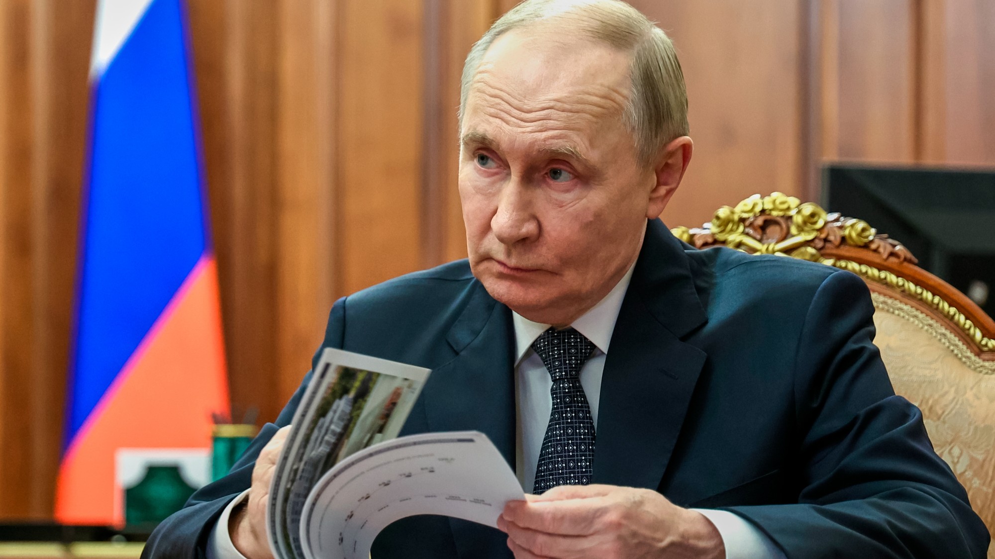 Ruský prezident Vladimir Putin.