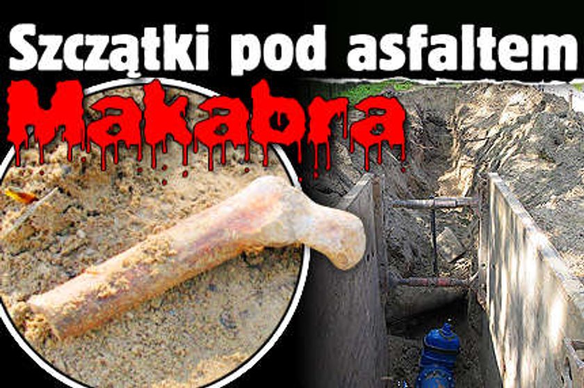 Makabra. Szczątki pod asfaltem