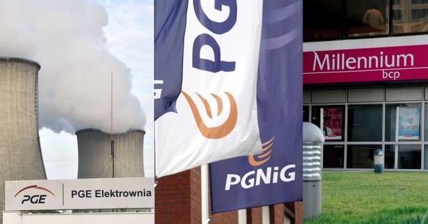 PGE, PGNiG, Bank Millennium