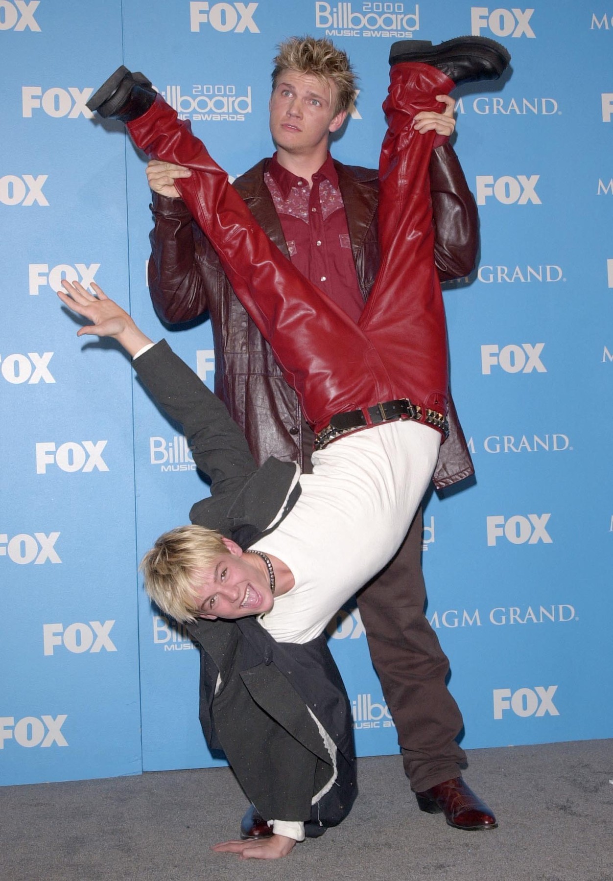 Nick Carter a Aaron Carter. 