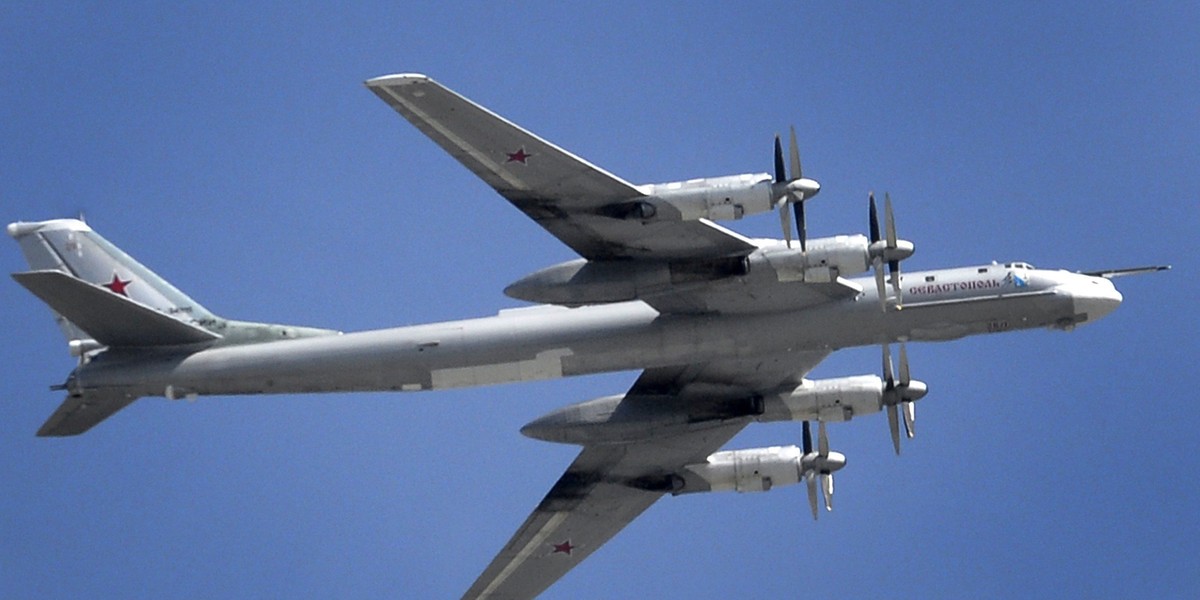 Rosyjski bombowiec Tu-95