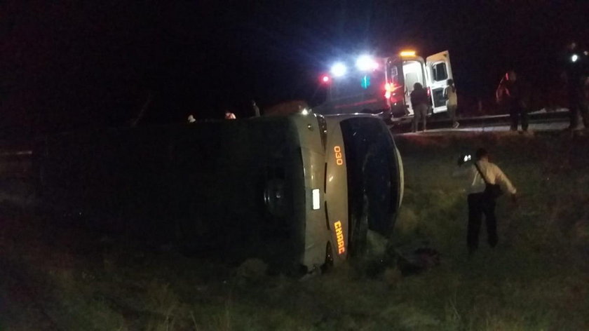 Wypadek autobusu. Nie żyje jedenaście osób, w tym troje dzieci