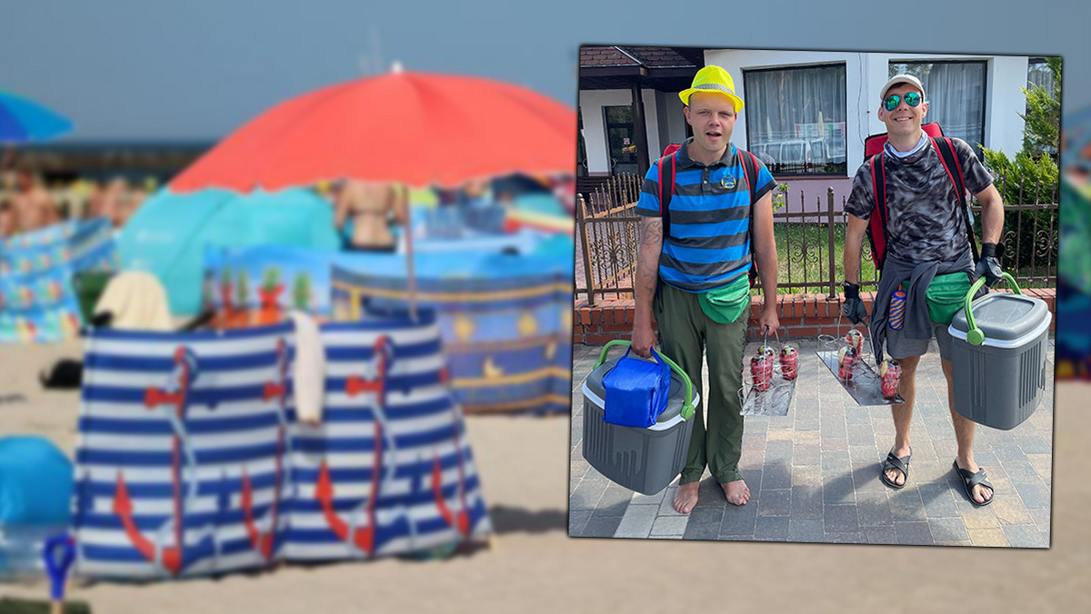 Patryk sprzedaje na plaży kukurydzę. "Zarabiam 3 zł na kolbie, dźwigam nawet 50 kg"