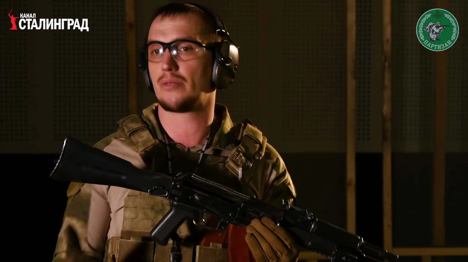 Šef Ruske carske legije Denis Garijev