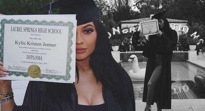 Kylie Jenner graduates from highschool